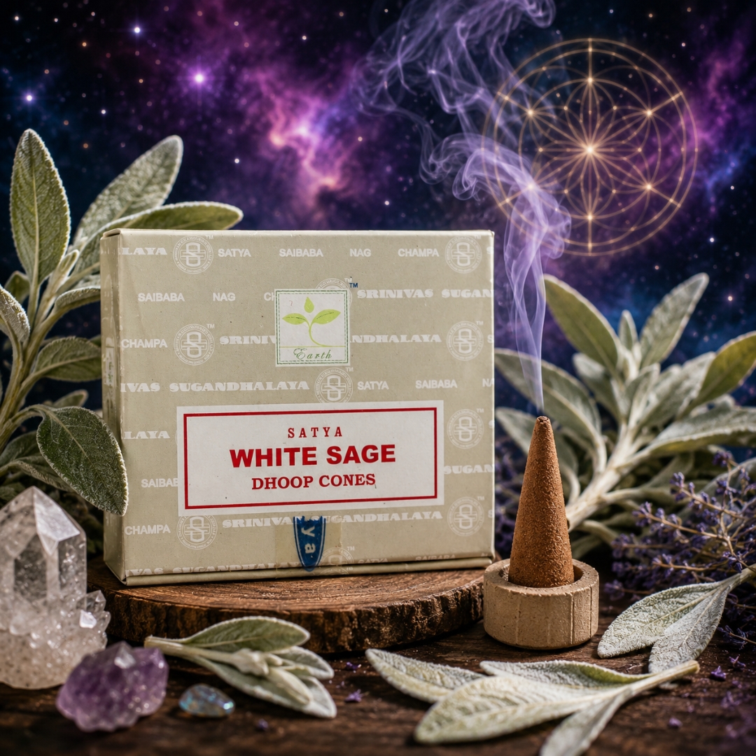 (image for) White Sage Dhoop Cones